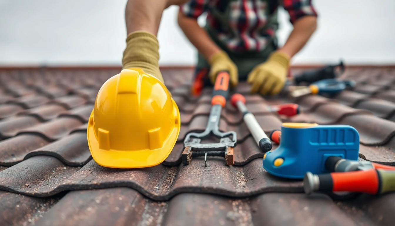 Tile roofing