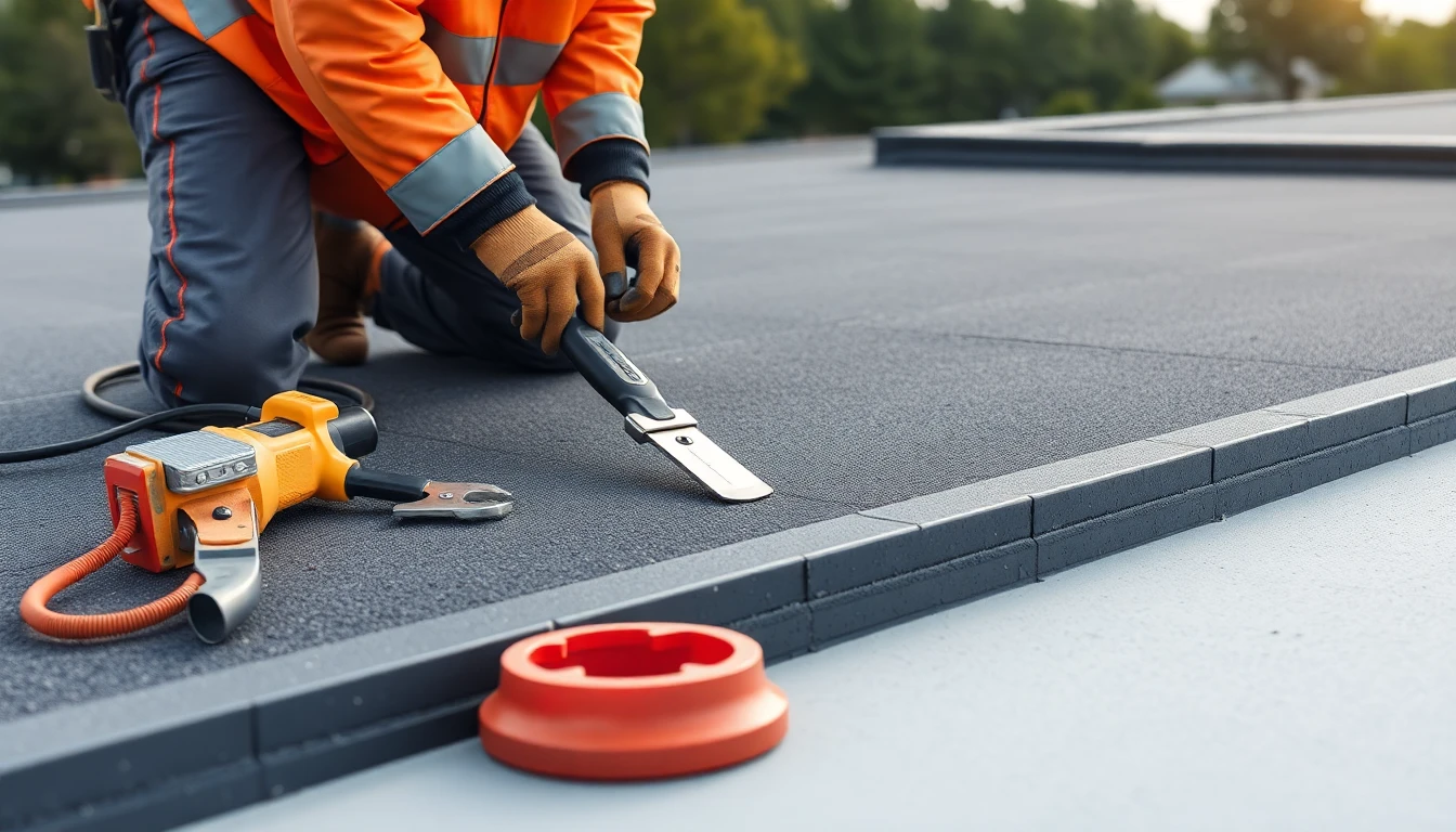 Flat roof repair